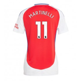 Dámské fotbalový oblečení Arsenal Gabriel Martinelli #11 Domácí košile 2024-25 Krátkým Rukávem